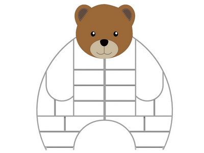 Лаз Три медведя (УФ-печать)