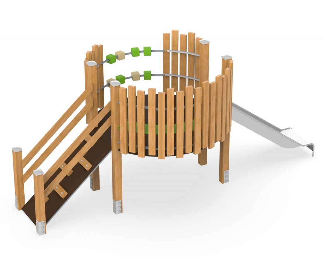 Детская горка TORUDA Эко Кливия - вид 2