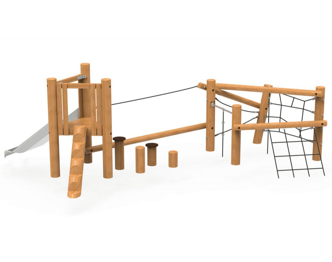 Детский игровой комплекс TORUDA Эко Мимоза 5 - вид 2