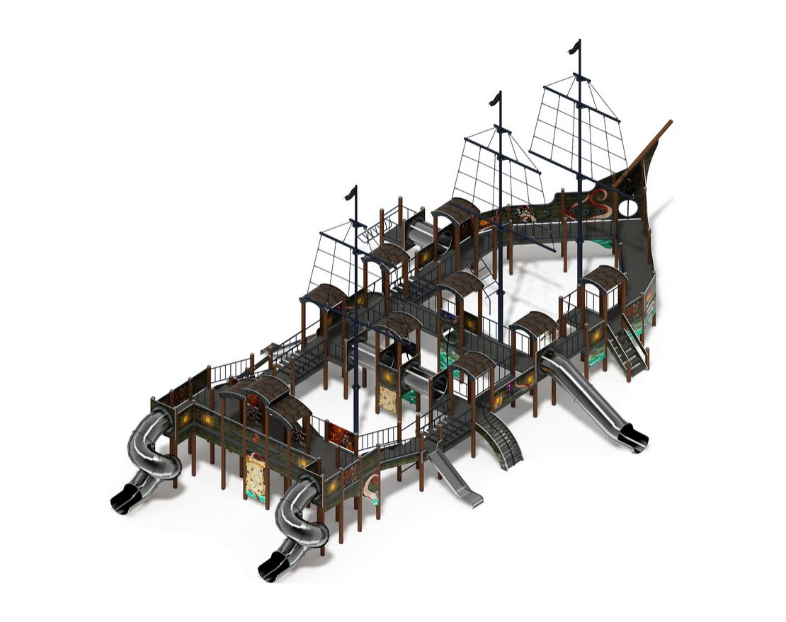Детская игровая площадка Дейви Джонс-6 - вид 4