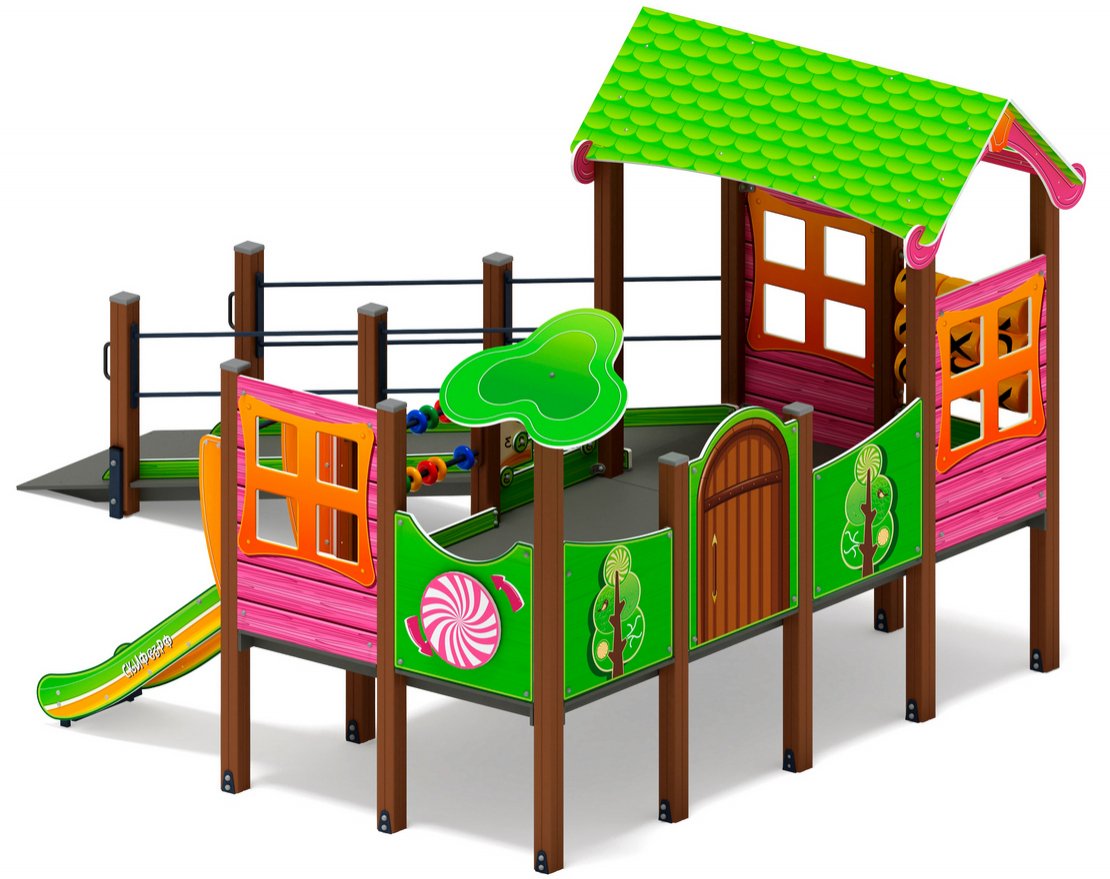 Детская игровая площадка Тропа добра - вид 3