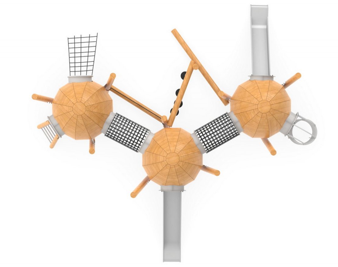 Детский игровой комплекс TORUDA Эко Саранг 3 - вид 2