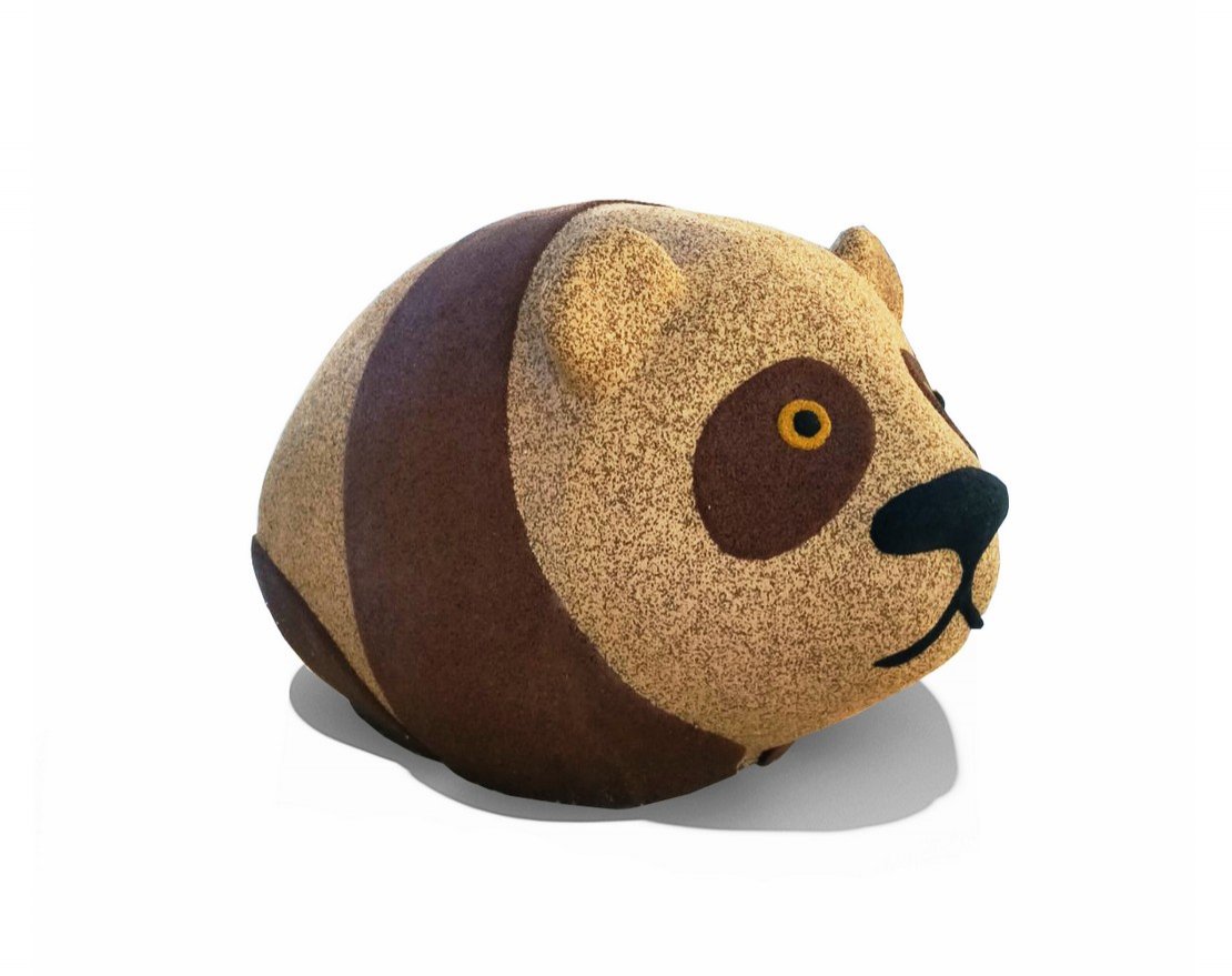 Фигура из резиновой крошки Медведь - вид 4