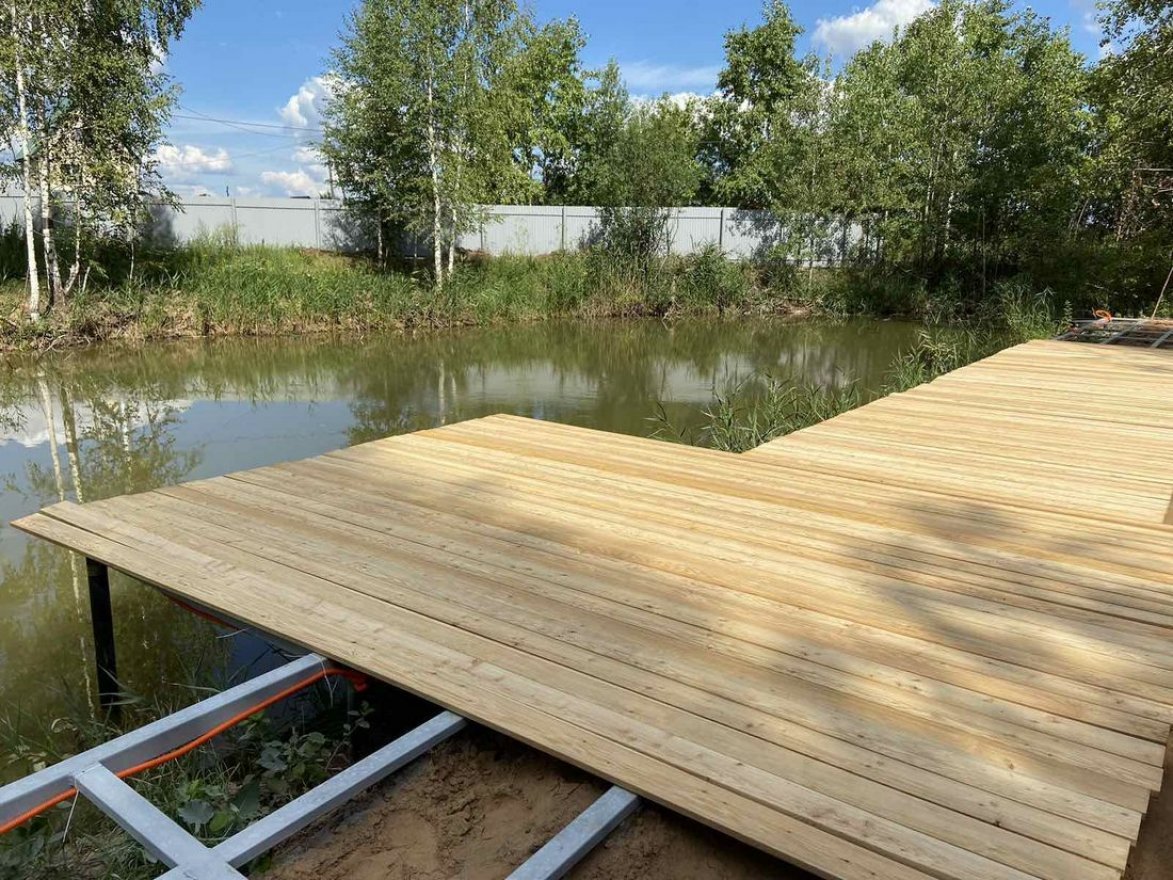 Пирс TORUDA-3 с канатным ограждением, 1 м2 - вид 3