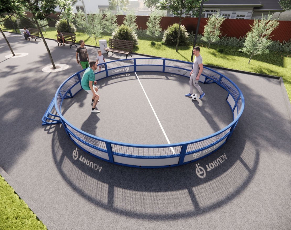 Площадка для панна футбола - вид 4