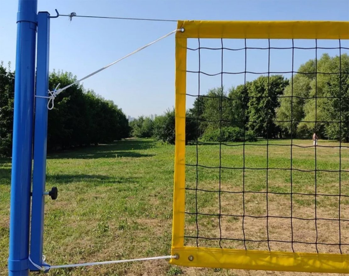 Сетка для пляжного волейбола нить 3 мм матчевая АТ121 - вид 2