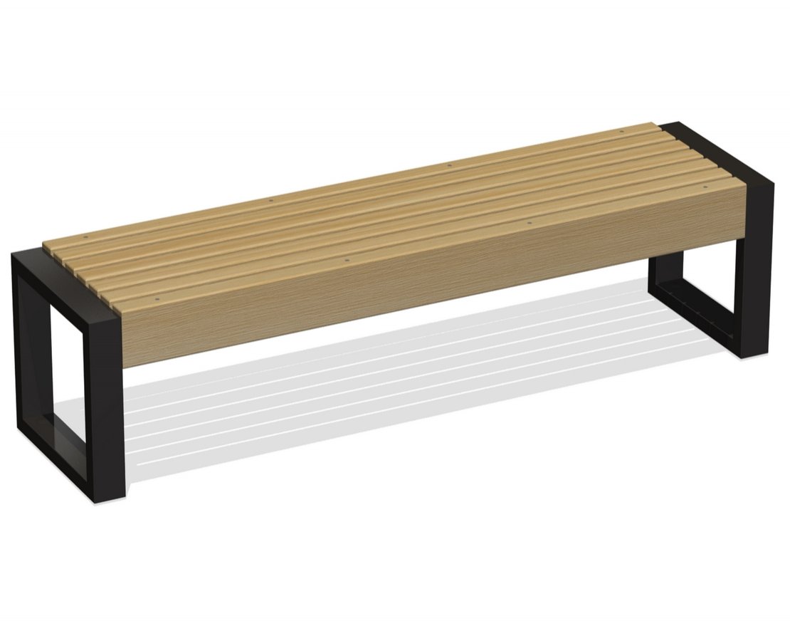 Скамья Индийский силуэт - вид 4